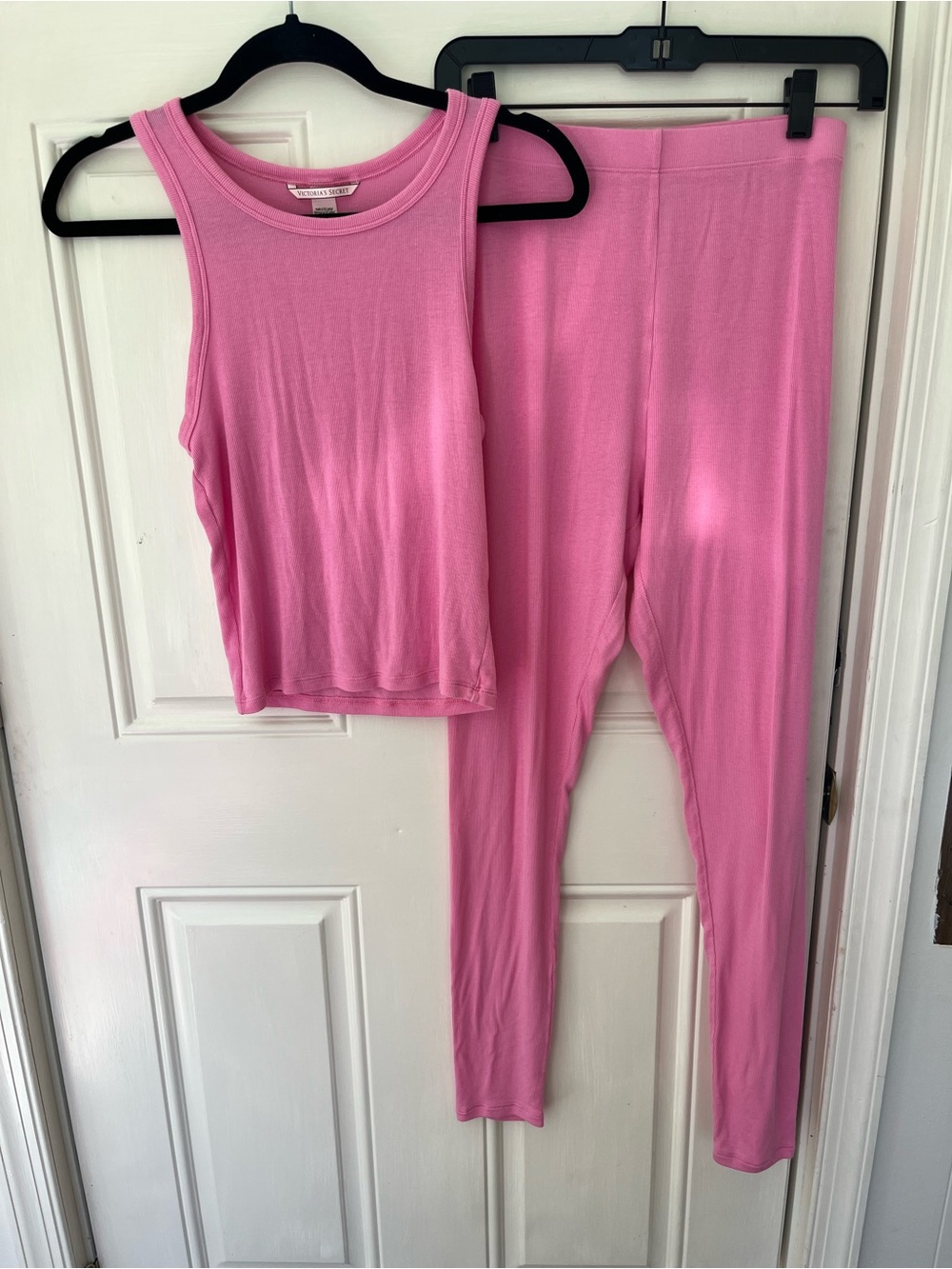 Victoria's Secret Pink Medium Two Piece Loungewear Set Comfy Cozy